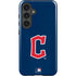 MLB Cleveland Guardians - Solid Distressed Galaxy S25 Impact Case